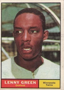 1961 Topps #4 Lenny Green, VG -crease - Picture 1 of 2