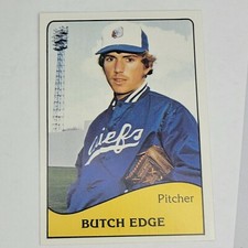 1979 Syracuse Chiefs Minor League TCMA #9 BUTCH EDGE