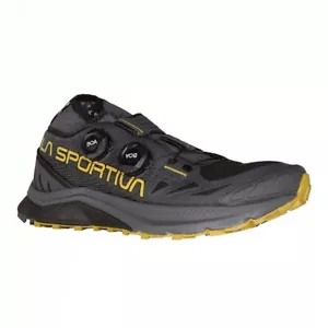 La Sportiva Jackal II BOA Men's Trail Running Shoes, Black/Savana, M45.5 - Picture 1 of 7