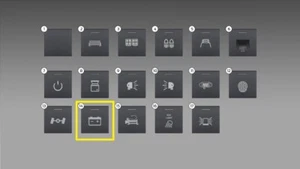 Genuine Ford Ranger Next Gen Switch Bank Custom Switch - Aux. Battery Icon - Picture 1 of 1