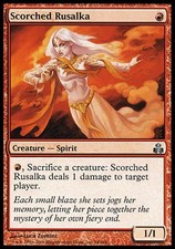 4x Scorched Rusalka Guildpact MtG Magic Red Uncommon 4 x4 Card Cards