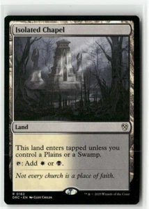 Isolated Chapel 162 Non-Foil NM MTG Commander: Aetherdrift Magic - Picture 1 of 1