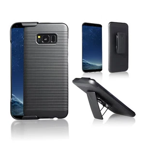 Für Samsung Galaxy S8 / Galaxy S8 Plus Slim Schale Case Cover Gürtelclip Holster - Bild 1 von 13