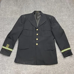 US ARMY Dress Officer Jacket Service Blue Uniform 22x29.5 - Picture 1 of 10