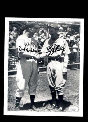 Carl Hubbell Lefty Gomez JSA Cert Signed 8x10 Photo Autograph - Image 1 of 2