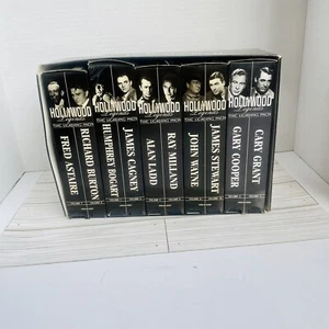 Vintage VHS Set 10 Hollywood Legends führende Männer Madacy Musik Gruppe 1994 EP Modus - Bild 1 von 5