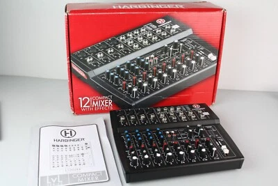 Harbinger L1202FX 12-Channel Mixer with Effects - LvL Series  - No Power Supply - Image 1 of 4