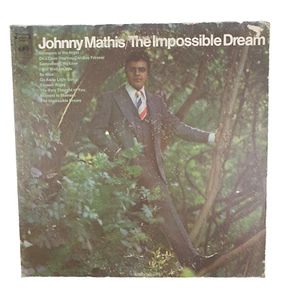 Johnny Mathis - The Impossible Dream 33 RPM Vinyl LP Record, Columbia, 1969 - Picture 1 of 6