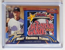 DEREK JETER 2013 Topps Update 2000 All-Star Game Commemorative Patch ASMVP-14