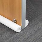 Door Noise Blocker - 36 inches Grey Door Draft Stopper- Door Silencer White
