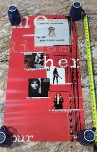 Melissa Ethridge Signed 1996 Your Little Secret Tour Concert Poster 18" x 36" - Picture 1 of 6