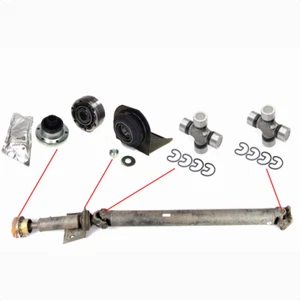 Cojinete central, junta CV y x 2 juntas en U kit para eje 98-05 MERCEDES ML W163 - Imagen 1 de 4