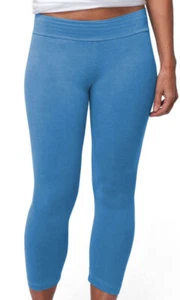 earth creations leggings ladies - small - blue - Picture 1 of 1