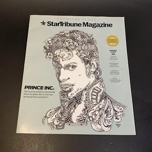 Minneapolis Star Tribune Magazine PREMIERE ISSUE PRINCE COVER STORY SPRING 2017 - Picture 1 of 9