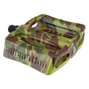 Pedals Alienation Effects 9/16 Camo Plastic BMX BIKE PEDALS SUNDAY WTP BSD - Picture 1 of 4