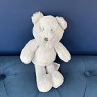 Tesco Teddy Bear Soft Toy Grey Florence And Fred F And F 105 Vgc