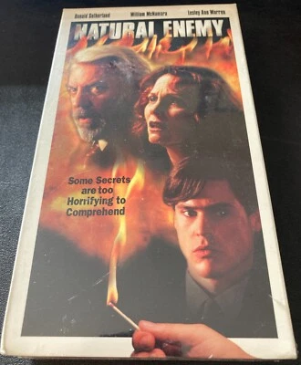 Natural Enemy (VHS, 1997) - Donald Sutherland, William McNamara - New and Sealed - Image 1 of 2
