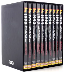 TT 1990-1999 - 10x Reviews - ISLE of MAN Tourist Trophy Bikes - NEW10 DVD Set - Picture 1 of 1