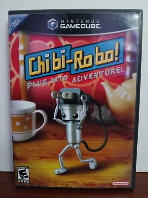 Chibi-Robo Nintendo GameCube 2006 Black Label...
