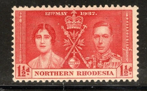 BRITISH NORTHERN RHODESIA   STAMPS MINT HINGED   LOT 1937AX Cover
