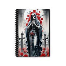 La Santa Muerte #14 - Spiral Notebook - Ruled Line - 6in X 8in