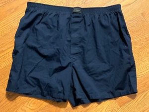 Vintage Jockey Boxershorts Classic Herren Large (36-38) ~ dunkelblau - Bild 1 von 10