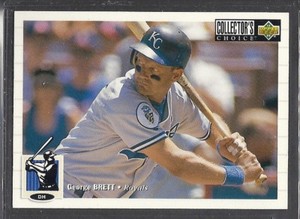 1994 UD Collector's Choice Baseball - #65 - George Brett - Kansas City Royals