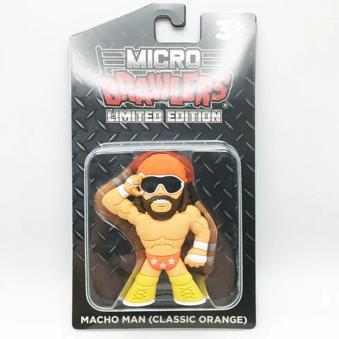 Macho Man Randy Savage Orange Micro Brawler Limited Edition Cover