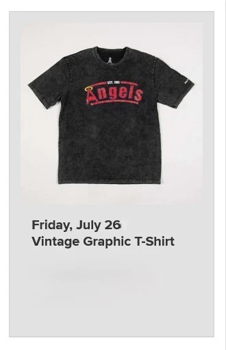 🔥🔥 FREE SHIPPING 🔥🔥 California Angels Vintage Style Retro T-Shirt 2024 SGA - Image 1 of 1