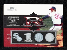 2006 Topps Sterling Sterling Moments Relics /10 Nolan Ryan #NR-K11 HOF