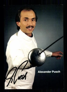 Alexander Pusch Autogrammkarte Original Signiert Fechten + A 207535 - Bild 1 von 2
