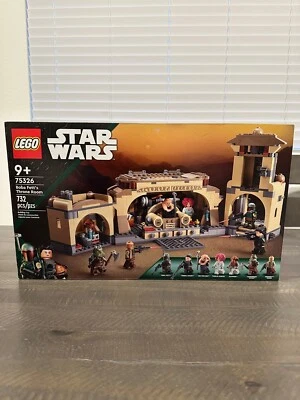 Juego LEGO sellado retirado #75326 Star Wars Boba Fett's Throne Room Foto 1 de 4
