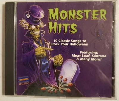 Monster Hits 10 Classic Songs To Rock Your Halloween CD  1997 Sony  Foto 1 de 4