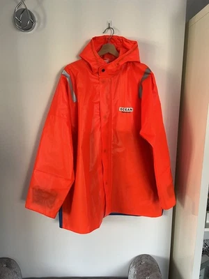 Ocean Crewman Chaqueta Impermeable PVC Recubierto Talla XXL 2XL Foto 1 de 4