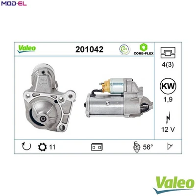 STARTER 201042 FOR MITSUBISHI SPACE/MPV CARISMA RENAULT SCENIC/GRAND/II  OPEL - Image 1 of 4