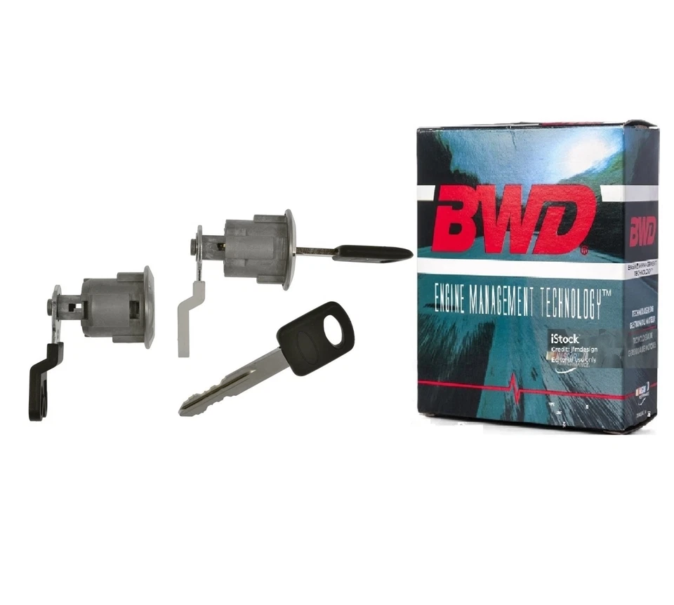 Kit Cerradura Puerta con 2 Llaves Acabado Cromo BWD DLK596L/Standard DL140T Foto 1 de 4