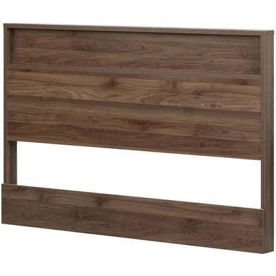 South Shore Tao 全大号床头板天然核桃色 — 第 1/4 张图片