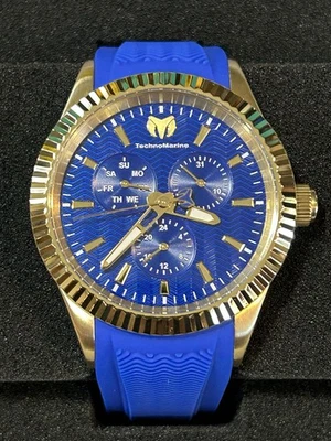 Reloj Hombre Techno Marine Sea Dream 42mm Azul ***NUEVO en Caja*** Foto 1 de 4