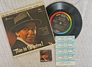Frank Sinatra "This is Sinatra" Jukebox EP 33 RPM Mini LP Capitol Records DU 768 - Picture 1 of 11