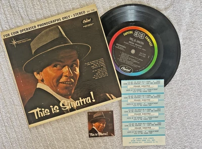 Frank Sinatra "This is Sinatra" Jukebox EP 33 RPM Mini LP Capitol Records DU 768 - Image 1 of 4