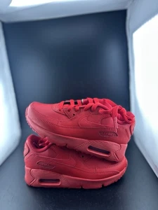 Nike air max 90 red size 1y brand new no box lid  - Picture 1 of 5