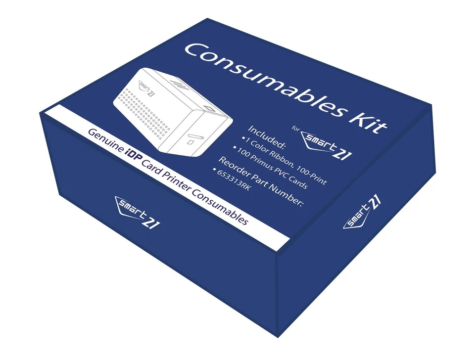 Комплект полноцветной ленты Idp 653313RK серии Smart-21 Ymcko со 100 ПВХ - Изображение 1 из 1