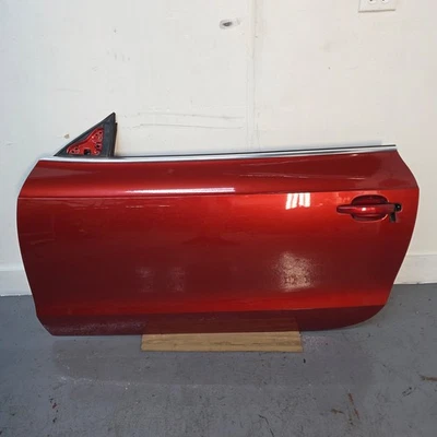 2010-17 AUDI A5 S5 LEFT DOOR SHELL SKIN ASSEMBLY W/O GLASS RED OEM - Image 1 of 4