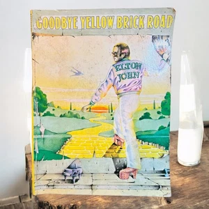 Vintage 1974 Goodbye Yellow Brick Road Elton John Piano Vocal Songbook Music - Picture 1 of 9