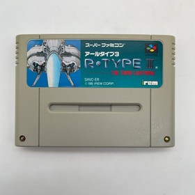 SFC R-Type III 3 The Third Lightning Nintendo Super Famicom Japan Import