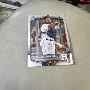 2025 Bowman Chrome Prospects Jancel Villarroel 1st Bowman BCP-26 Astros - Picture 1 of 2