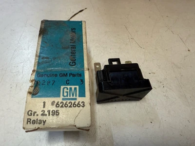 Relé de alarma de encendido 1976 77 78 79-81 Cadillac Buick Olds Pontiac Chevrolet NOS Foto 1 de 3