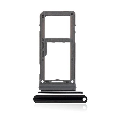 Single Sim Card Tray Holder Replacement for Samsung S8, S8+ Plus MIDNIGHT BLACK - Image 1 of 2