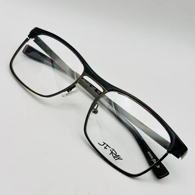 JF Rey Eyeglasses Men Women Square Brown Red Mod. JF 2683 9590 Design NEW - Image 1 of 4