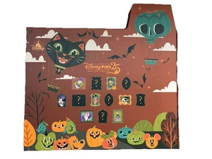 Disney Halloween Limited Edition Countdown Pin Advent Calendar SOLD OUT - Picture 1 of 5